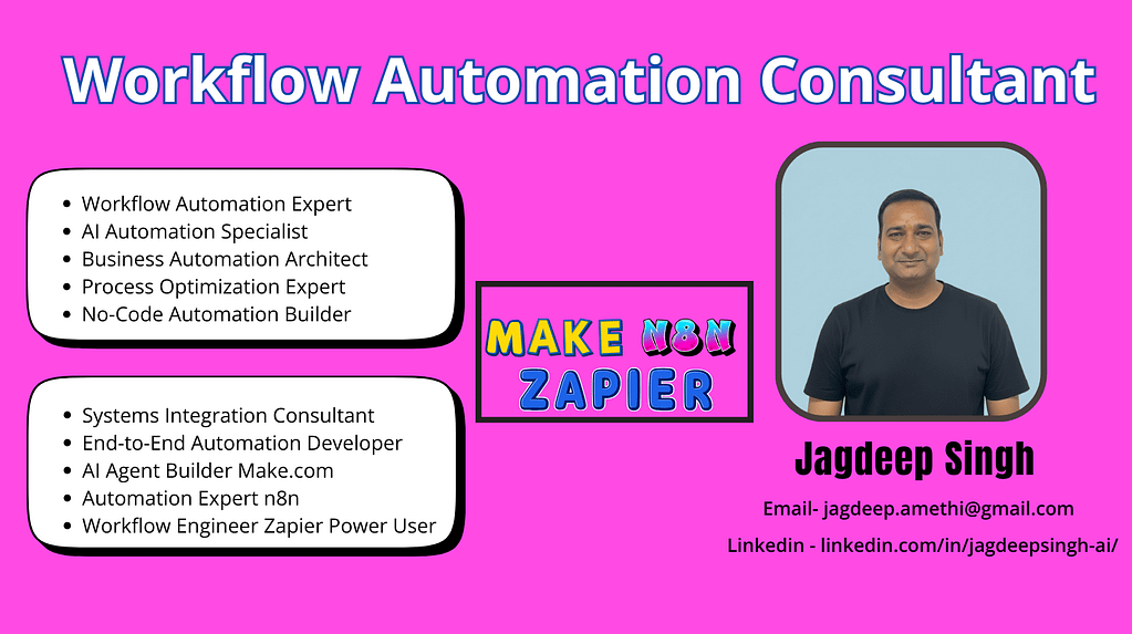 Workflow automation consultant