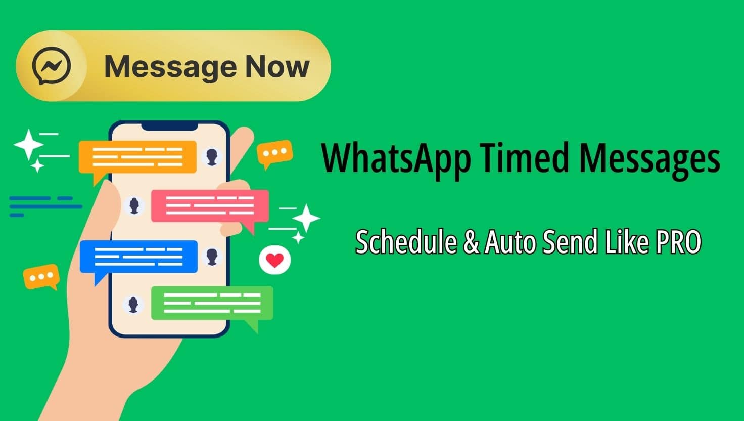 whatsapp timed messages