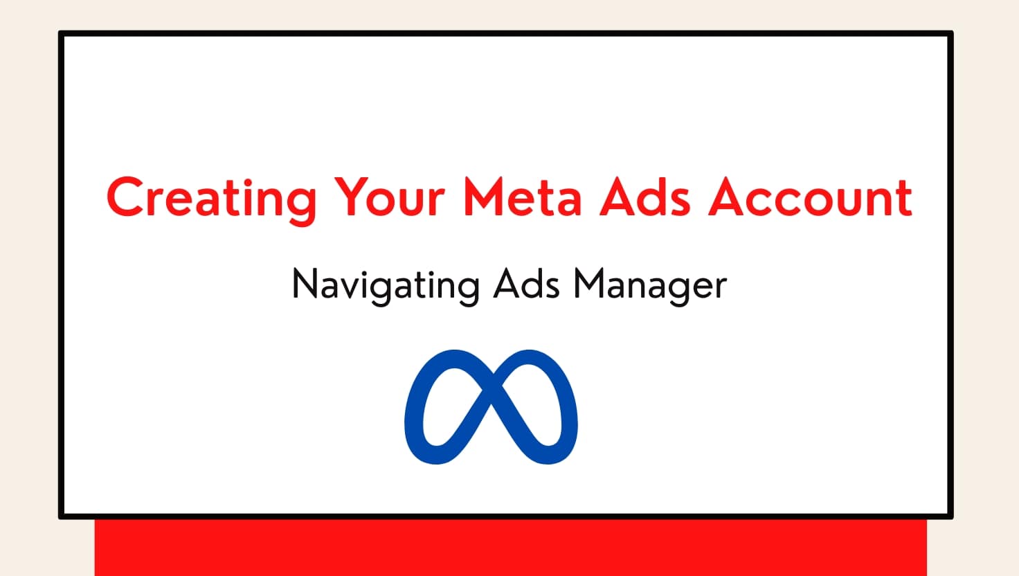 meta ads account
